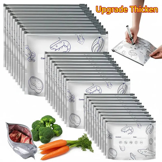 🧊New reusable upgraded thickened upright aluminum foil sealing storage bags