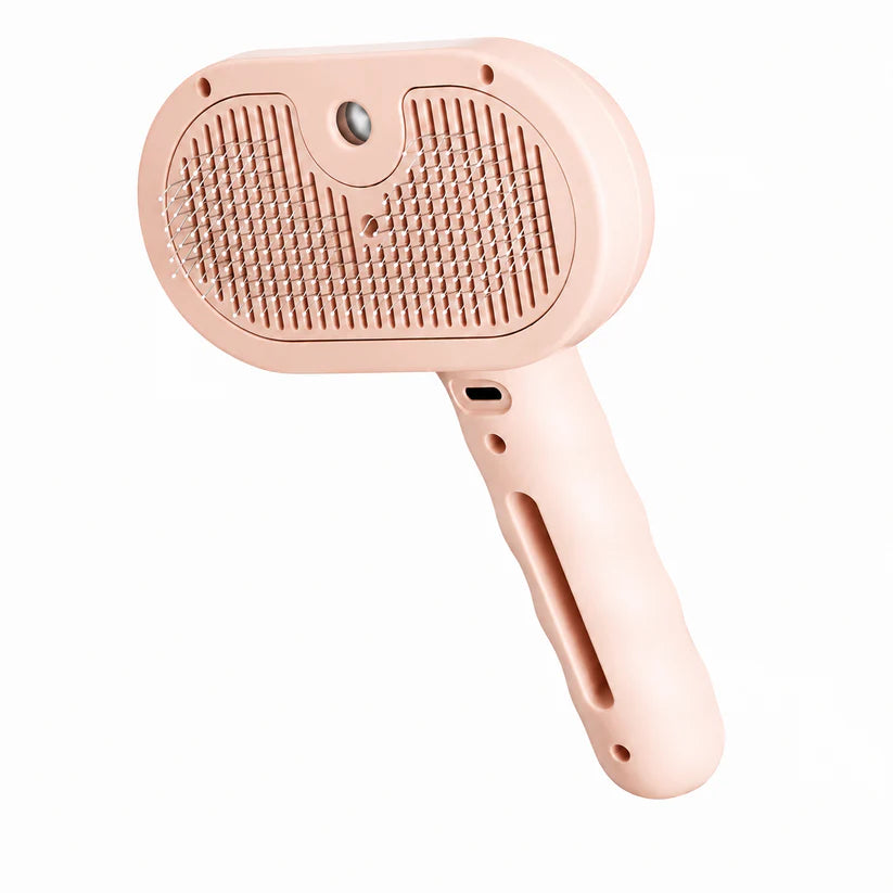 3-in-1 Cat Dog Steam Brush | Mist Grooming & Pet Hair Remover FurClean Pro™