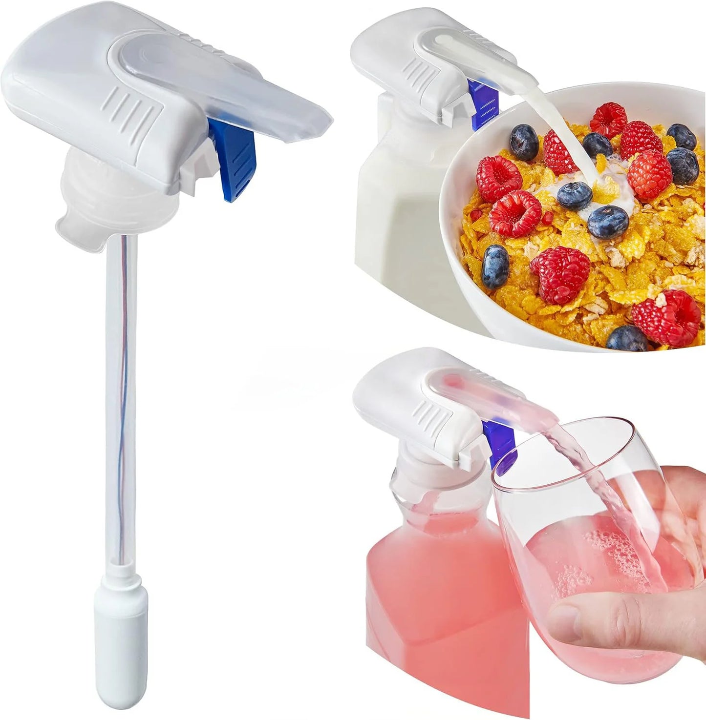 Trigger-Controlled Drink Dispenser for Fridge (MagicTap) – Automatic, Spill-Proof, Portable Pump