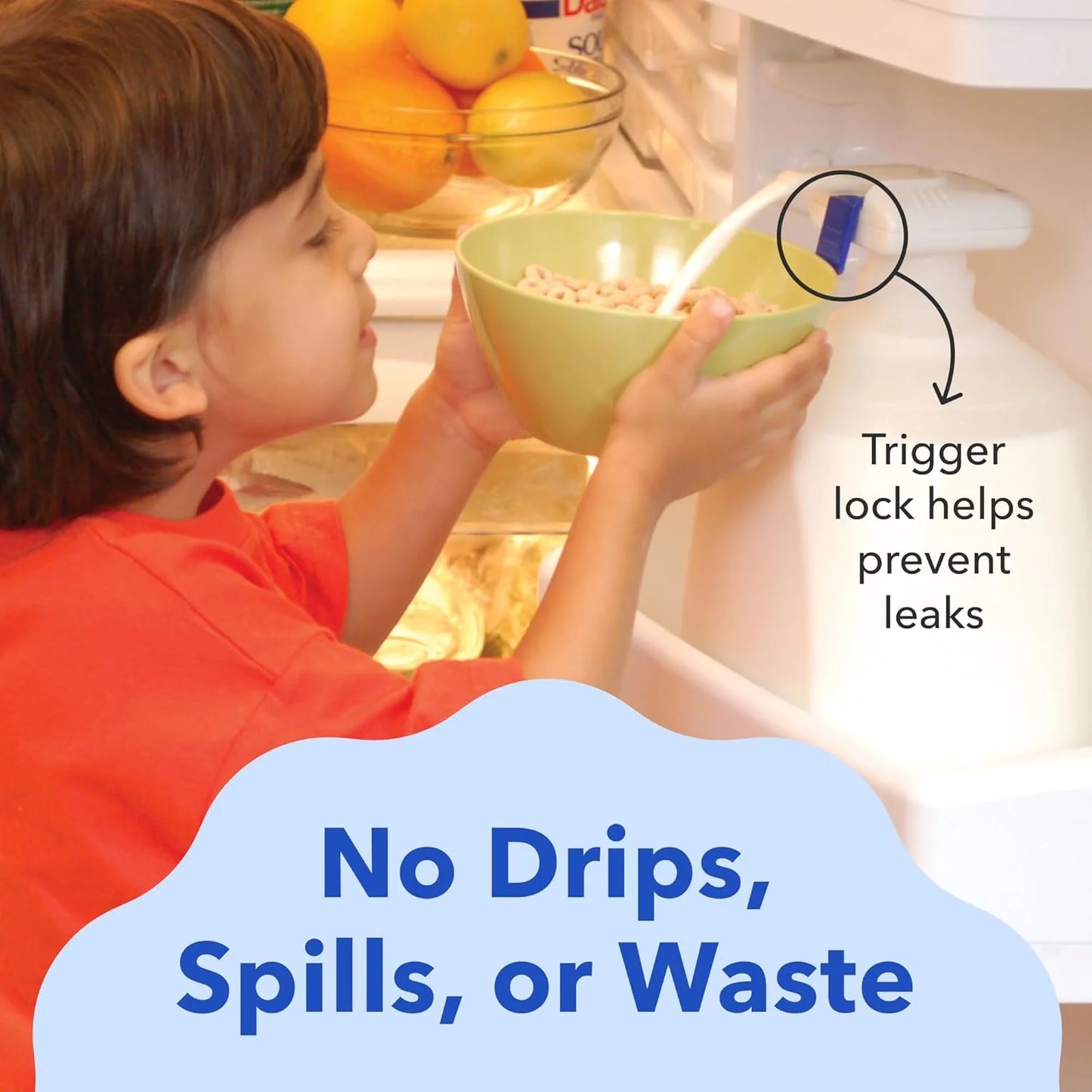 Trigger-Controlled Drink Dispenser for Fridge (MagicTap) – Automatic, Spill-Proof, Portable Pump