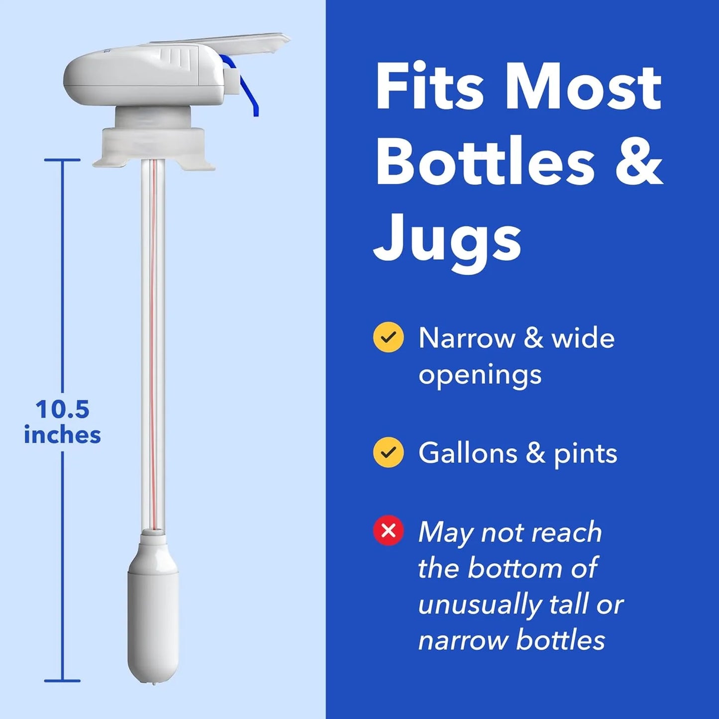 Trigger-Controlled Drink Dispenser for Fridge (MagicTap) – Automatic, Spill-Proof, Portable Pump