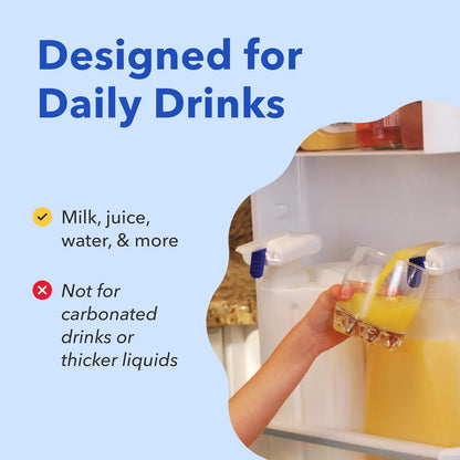 Trigger-Controlled Drink Dispenser for Fridge (MagicTap) – Automatic, Spill-Proof, Portable Pump