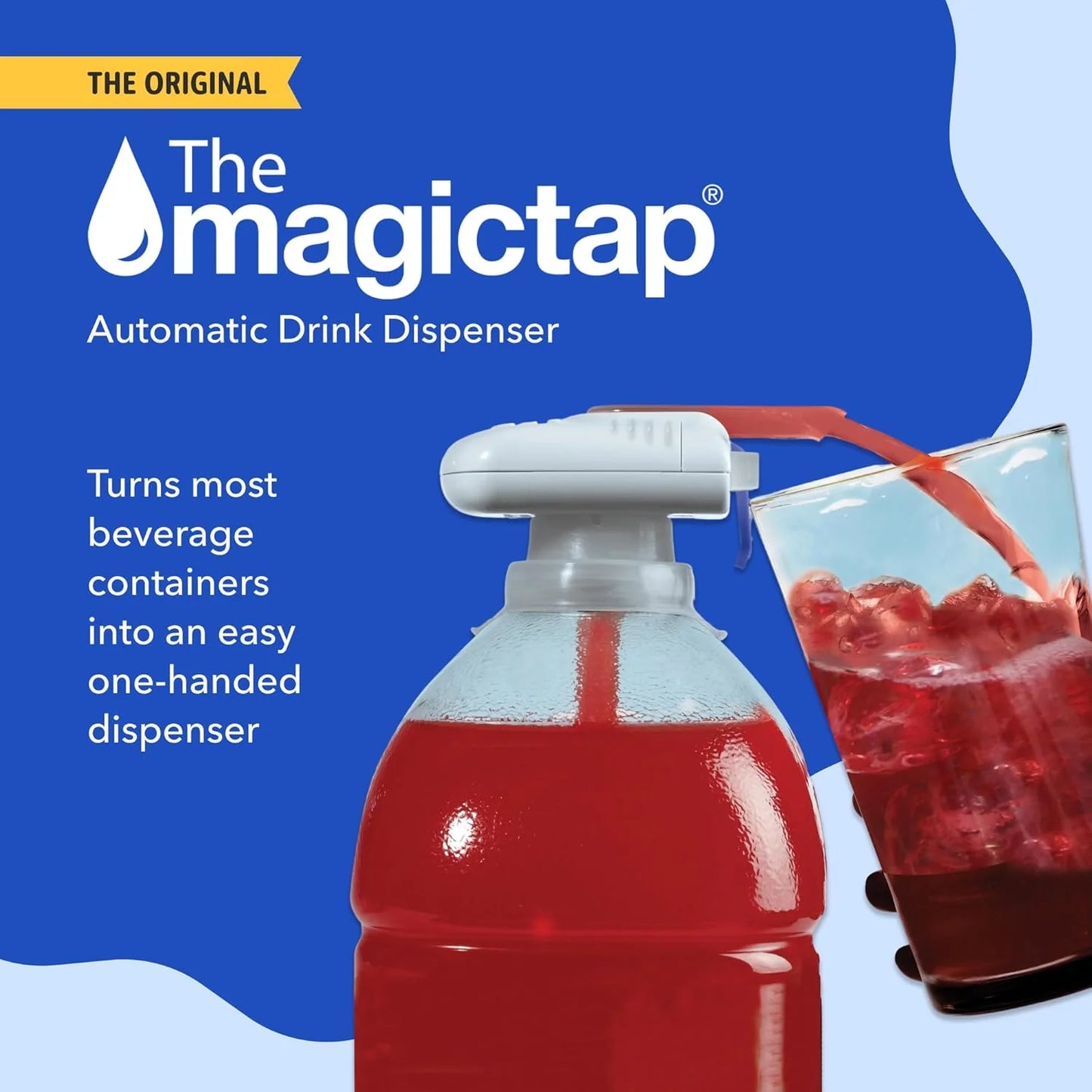 Trigger-Controlled Drink Dispenser for Fridge (MagicTap) – Automatic, Spill-Proof, Portable Pump