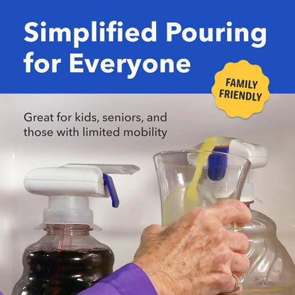 Trigger-Controlled Drink Dispenser for Fridge (MagicTap) – Automatic, Spill-Proof, Portable Pump