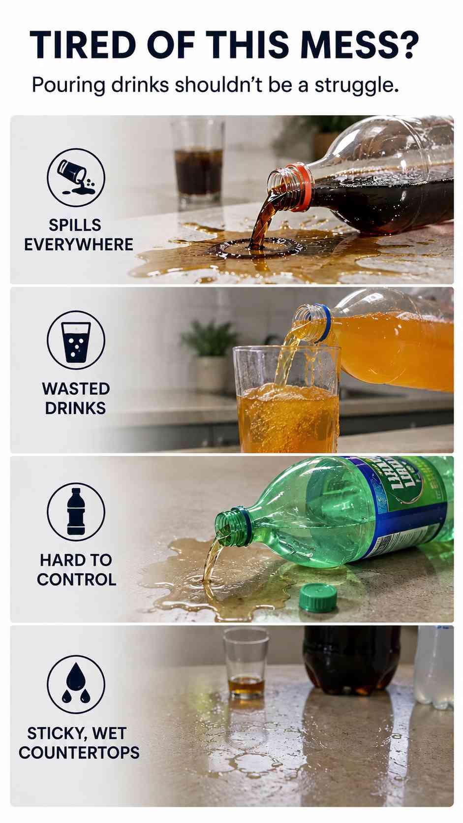 Trigger-Controlled Drink Dispenser for Fridge (MagicTap) – Automatic, Spill-Proof, Portable Pump