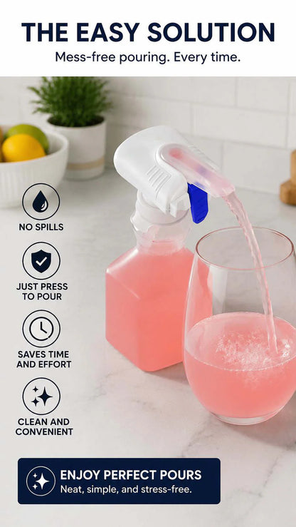 Trigger-Controlled Drink Dispenser for Fridge (MagicTap) – Automatic, Spill-Proof, Portable Pump