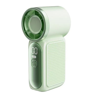 Mini Handheld Fan with LED Display – Women's 6-Speed Portable Turbo Pocket Fan