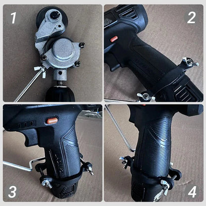✨ Electric Drill Sheet Metal Cutter - 3-in-1 Tool for Steel, Aluminum